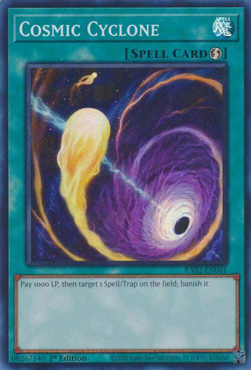Cosmic Cyclone [RA02-EN061] Super Rare | Chromatic Games