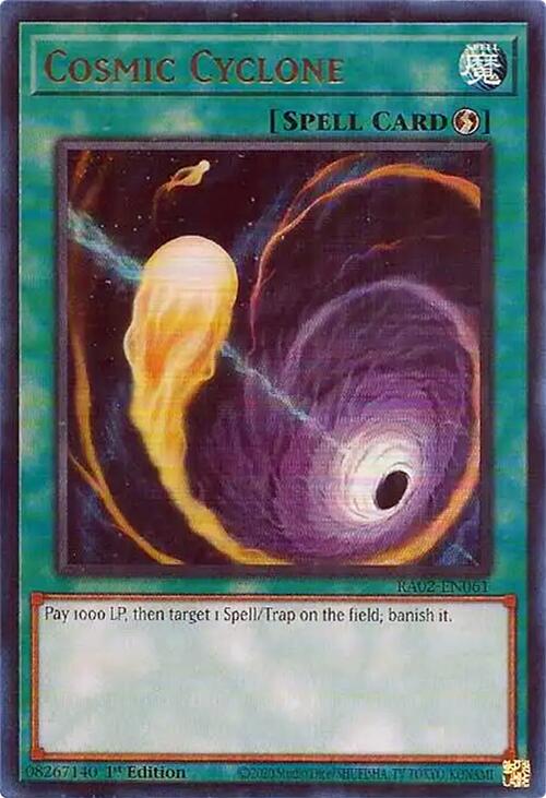 Cosmic Cyclone (UR) [RA02-EN061] Ultra Rare | Chromatic Games