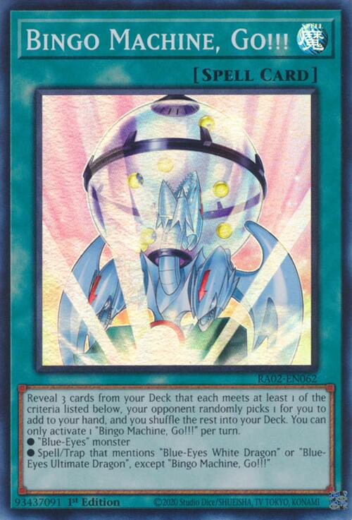 Bingo Machine, Go!!! [RA02-EN062] Super Rare | Chromatic Games