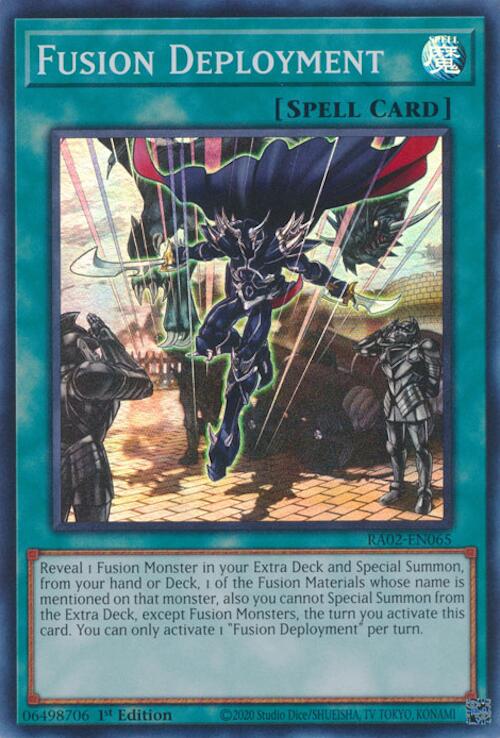 Fusion Deployment [RA02-EN065] Super Rare | Chromatic Games