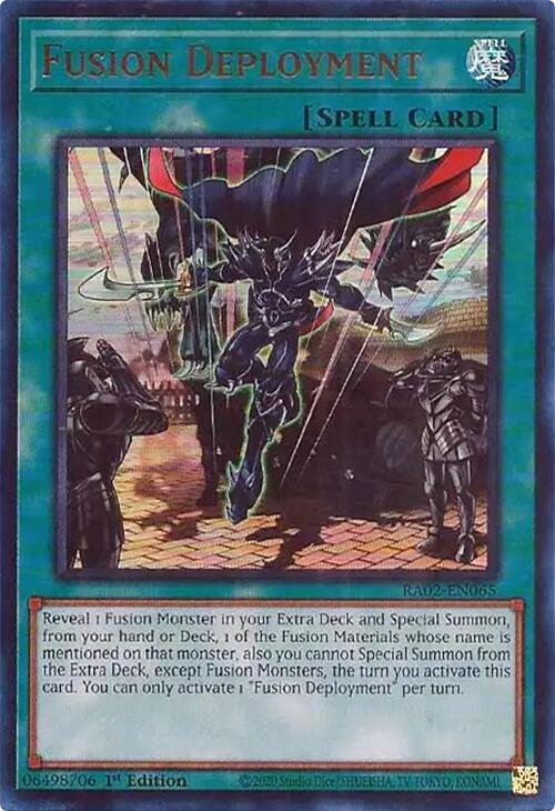 Fusion Deployment (UR) [RA02-EN065] Ultra Rare | Chromatic Games