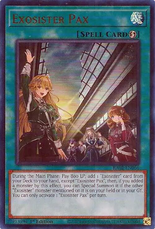 Exosister Pax (UR) [RA02-EN066] Ultra Rare | Chromatic Games