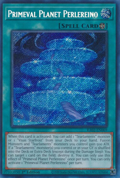 Primeval Planet Perlereino (Secret Rare) [RA02-EN069] Secret Rare | Chromatic Games