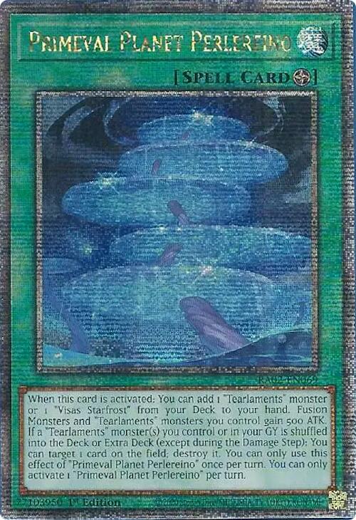 Primeval Planet Perlereino (Quarter Century Secret Rare) [RA02-EN069] Quarter Century Secret Rare | Chromatic Games
