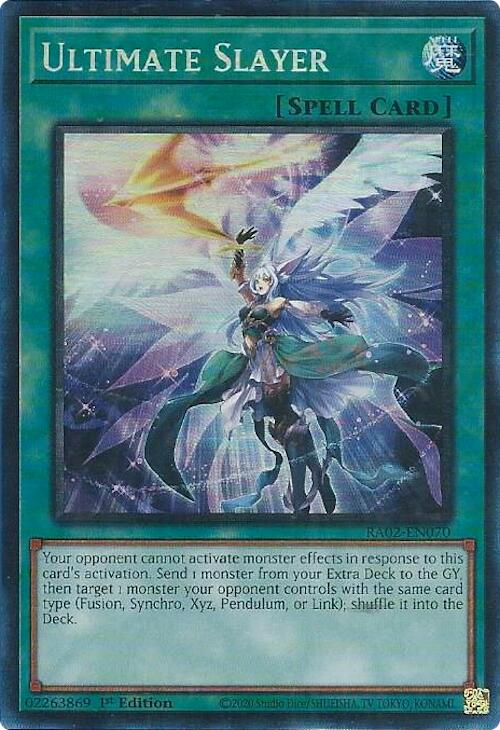 Ultimate Slayer (PCR) [RA02-EN070] Prismatic Collector's Rare | Chromatic Games