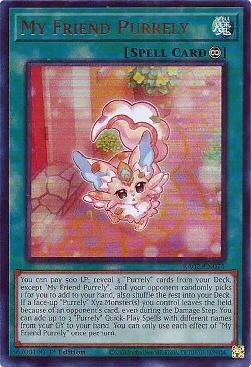 My Friend Purrely (UR) [RA02-EN071] Ultra Rare | Chromatic Games
