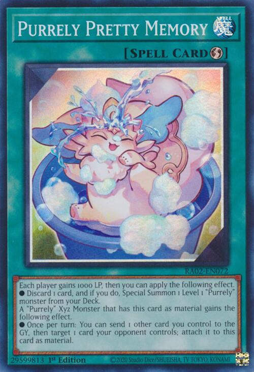 Purrely Pretty Memory [RA02-EN072] Super Rare | Chromatic Games