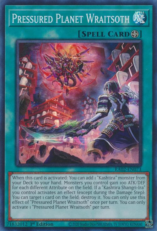 Pressured Planet Wraitsoth [RA02-EN073] Super Rare | Chromatic Games