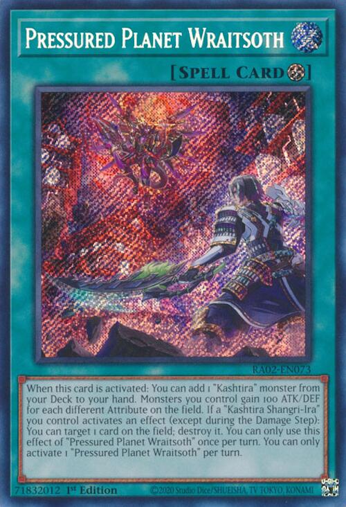 Pressured Planet Wraitsoth (Secret Rare) [RA02-EN073] Secret Rare | Chromatic Games