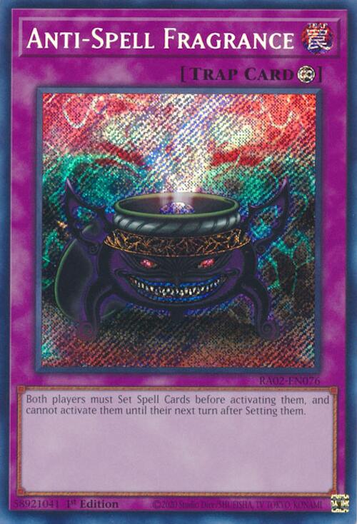 Anti-Spell Fragrance (Secret Rare) [RA02-EN076] Secret Rare | Chromatic Games