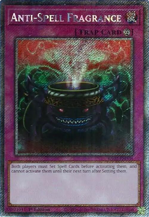 Anti-Spell Fragrance (Platinum Secret Rare) [RA02-EN076] Platinum Secret Rare | Chromatic Games