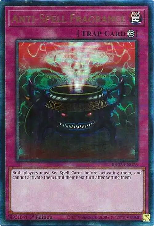 Anti-Spell Fragrance (PUR) [RA02-EN076] Prismatic Ultimate Rare | Chromatic Games
