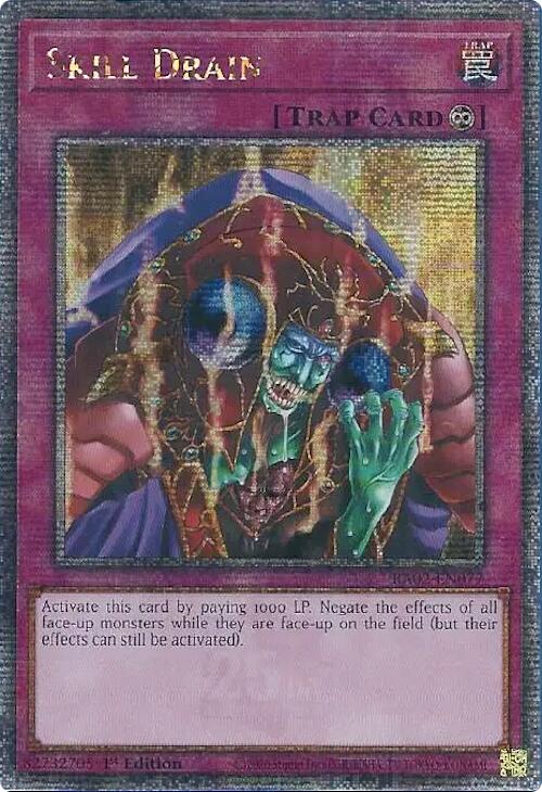Skill Drain (Quarter Century Secret Rare) [RA02-EN077] Quarter Century Secret Rare | Chromatic Games