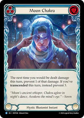 Moon Chakra (Blue) [MST036] (Part the Mistveil)  Rainbow Foil | Chromatic Games