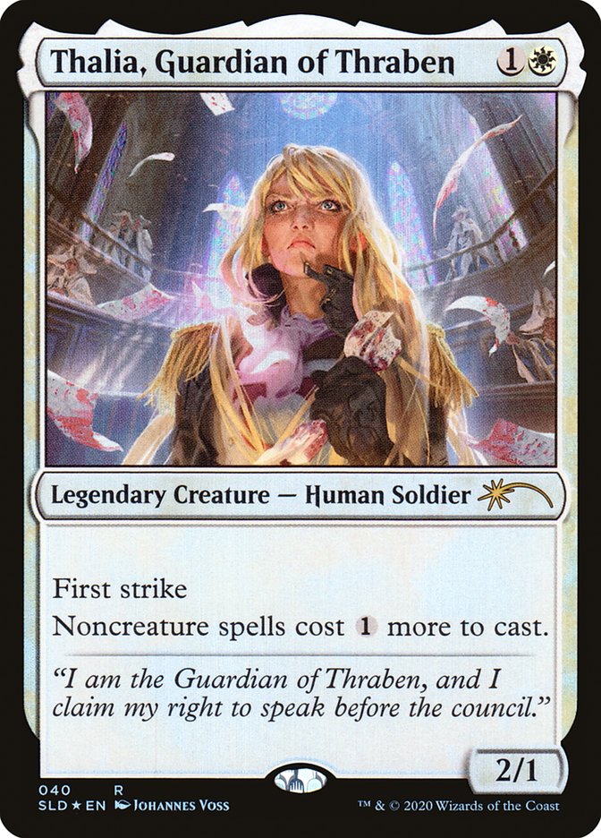 Thalia, Guardian of Thraben (40) [Secret Lair Drop Series] | Chromatic Games