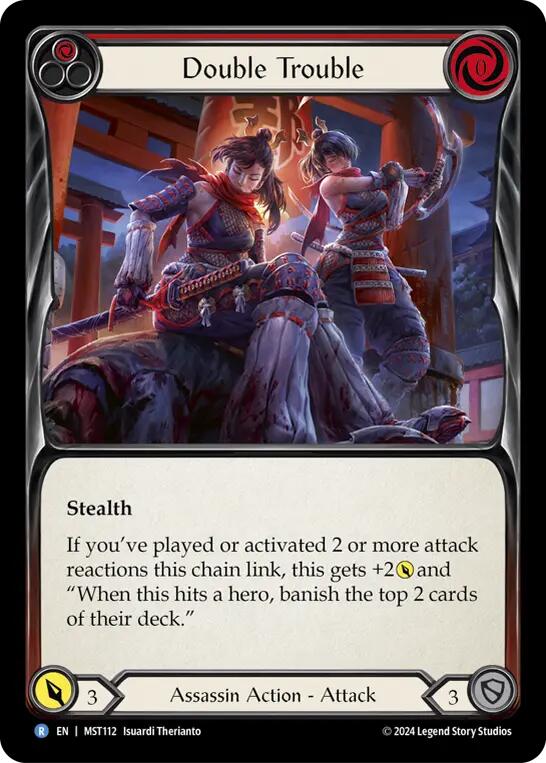 Double Trouble (Red) [MST112] (Part the Mistveil) | Chromatic Games