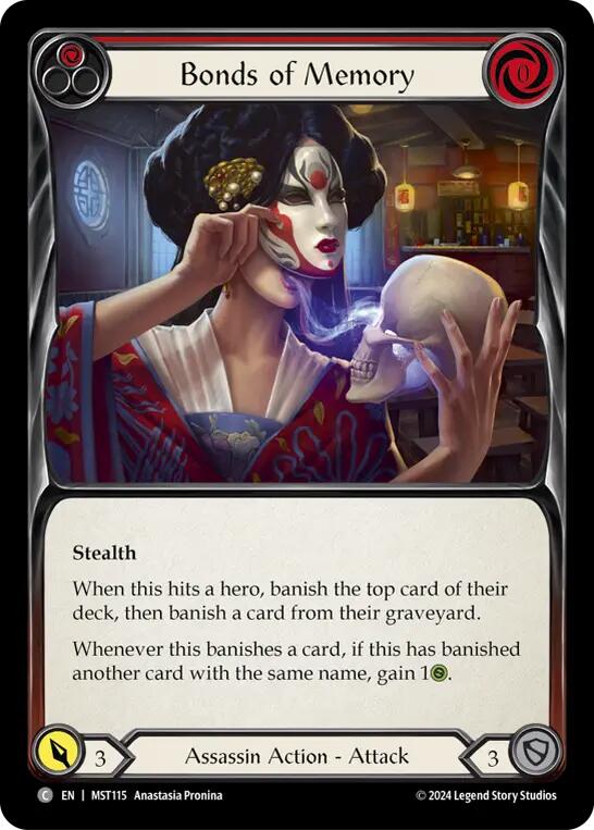 Bonds of Memory (Red) [MST115] (Part the Mistveil) | Chromatic Games