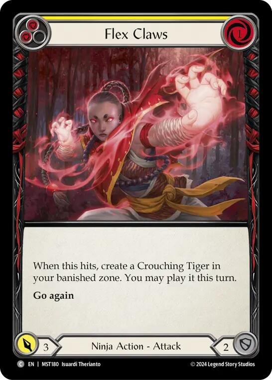 Flex Claws (Yellow) [MST180] (Part the Mistveil) | Chromatic Games