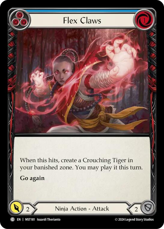 Flex Claws (Blue) [MST181] (Part the Mistveil) | Chromatic Games