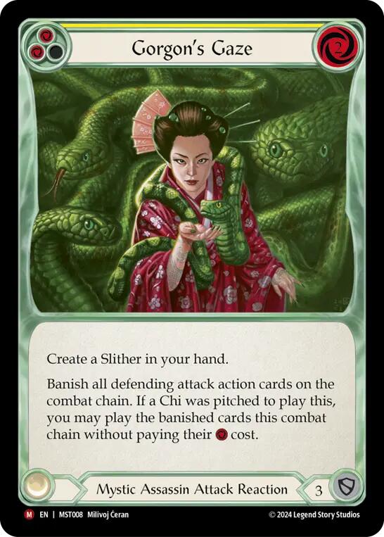 Gorgon's Gaze [MST008] (Part the Mistveil) | Chromatic Games