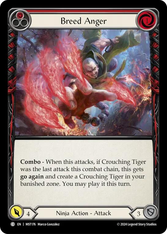 Breed Anger (Red) [MST176] (Part the Mistveil) | Chromatic Games