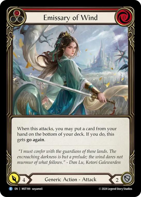 Emissary of Wind [MST199] (Part the Mistveil) | Chromatic Games