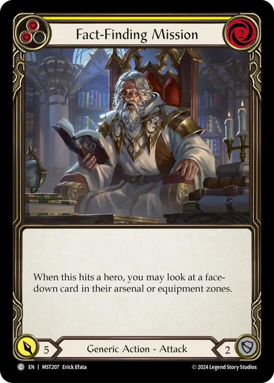 Fact-Finding Mission (Yellow) [MST207] (Part the Mistveil) | Chromatic Games