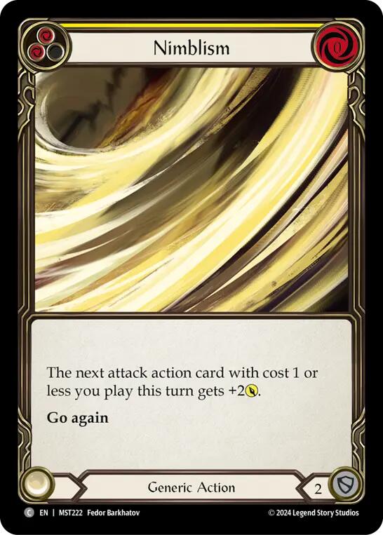 Nimblism (Yellow) [MST222] (Part the Mistveil) | Chromatic Games