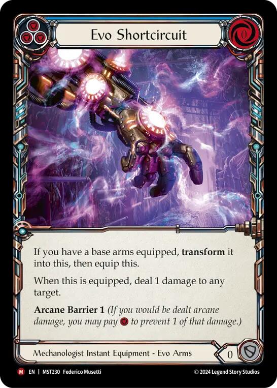 Evo Shortcircuit [MST230] (Part the Mistveil)  Cold Foil | Chromatic Games