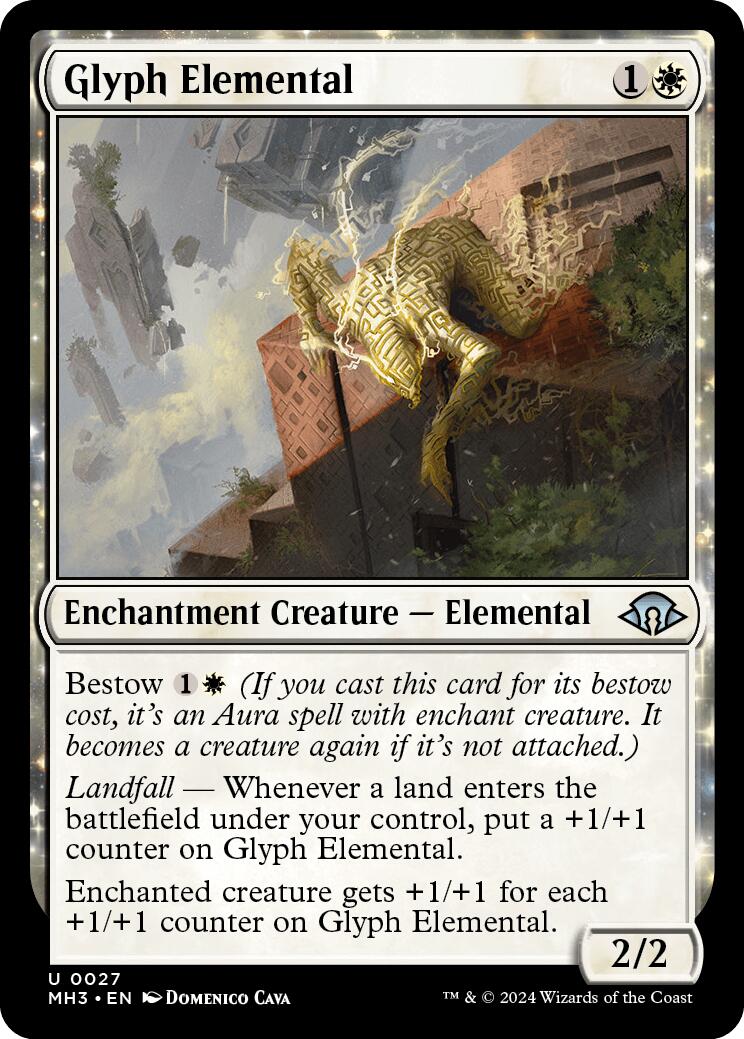 Glyph Elemental [Modern Horizons 3] | Chromatic Games