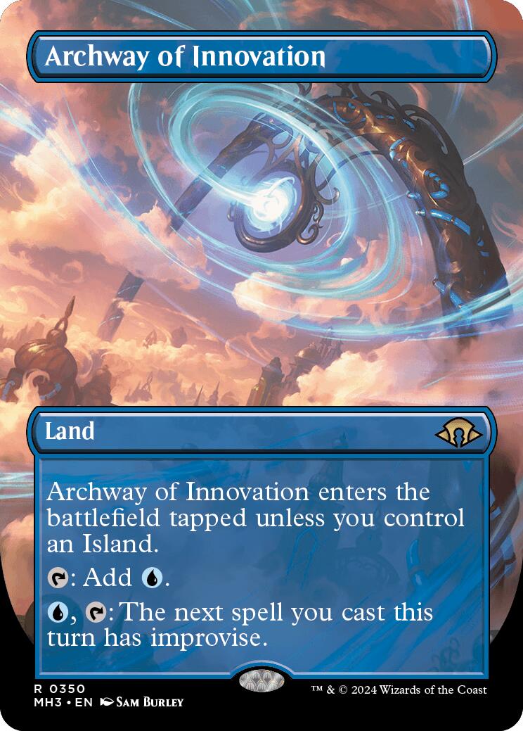 Archway of Innovation (Borderless) [Modern Horizons 3] | Chromatic Games