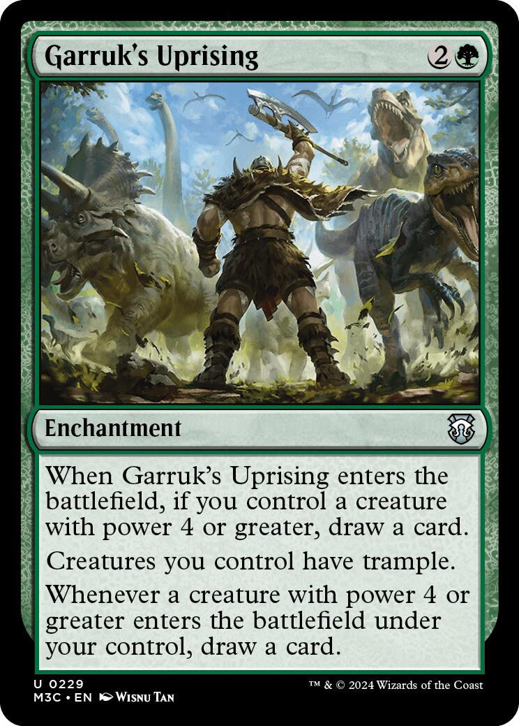 Garruk's Uprising [Modern Horizons 3 Commander] | Chromatic Games