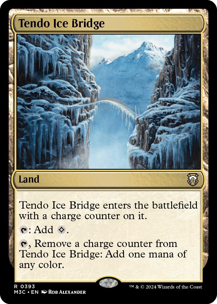 Tendo Ice Bridge [Modern Horizons 3 Commander] | Chromatic Games