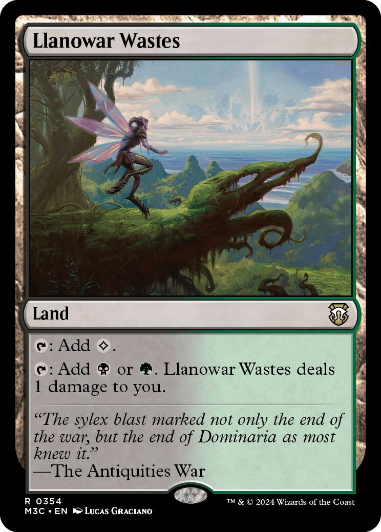 Llanowar Wastes [Modern Horizons 3 Commander] | Chromatic Games