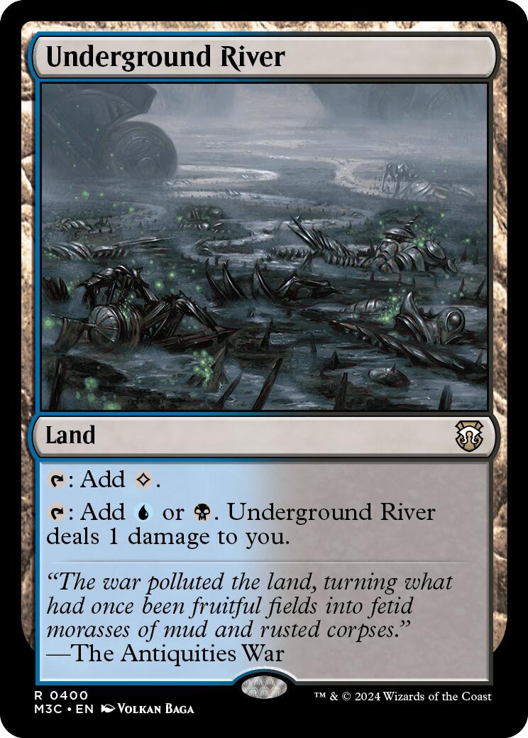 Underground River [Modern Horizons 3 Commander] | Chromatic Games