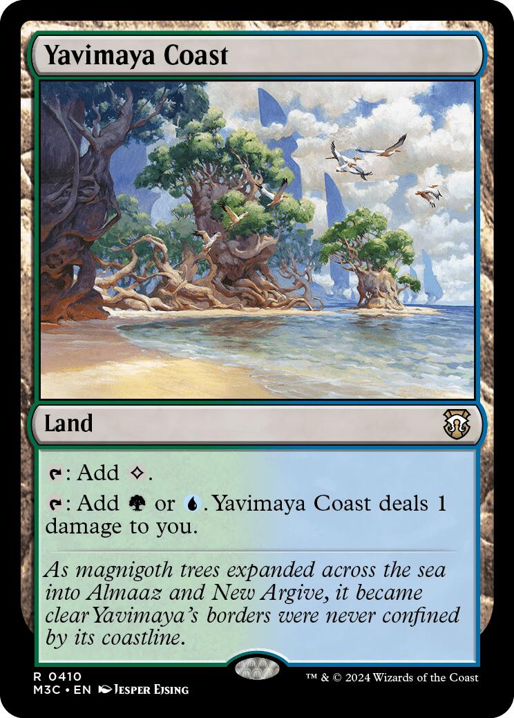 Yavimaya Coast [Modern Horizons 3 Commander] | Chromatic Games