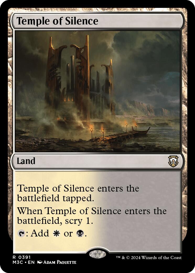 Temple of Silence [Modern Horizons 3 Commander] | Chromatic Games