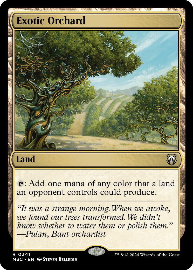 Exotic Orchard [Modern Horizons 3 Commander] | Chromatic Games