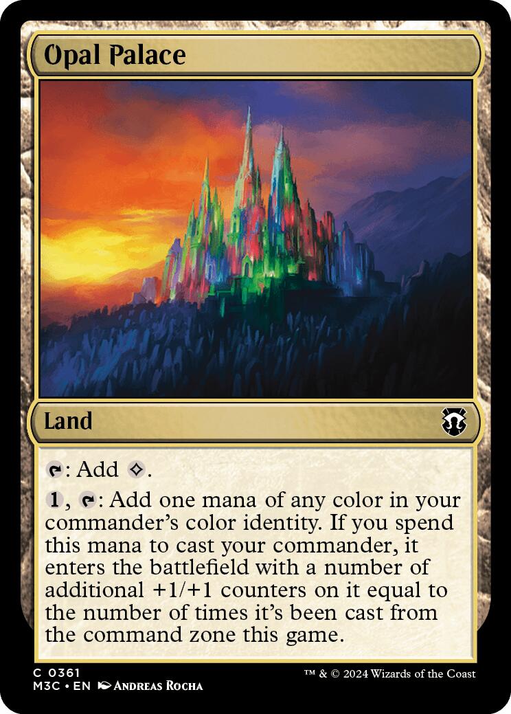 Opal Palace [Modern Horizons 3 Commander] | Chromatic Games