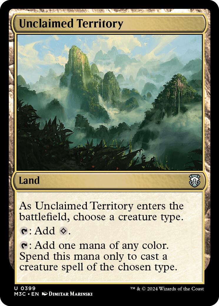 Unclaimed Territory [Modern Horizons 3 Commander] | Chromatic Games