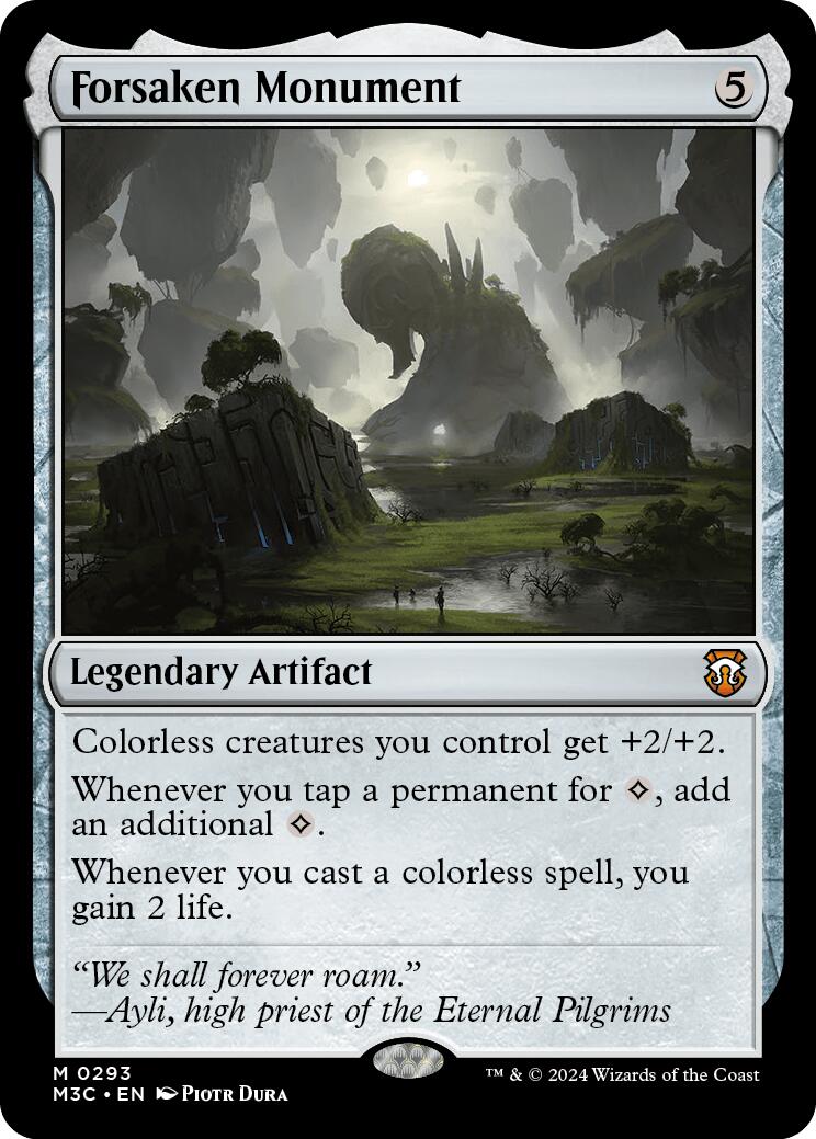 Forsaken Monument [Modern Horizons 3 Commander] | Chromatic Games