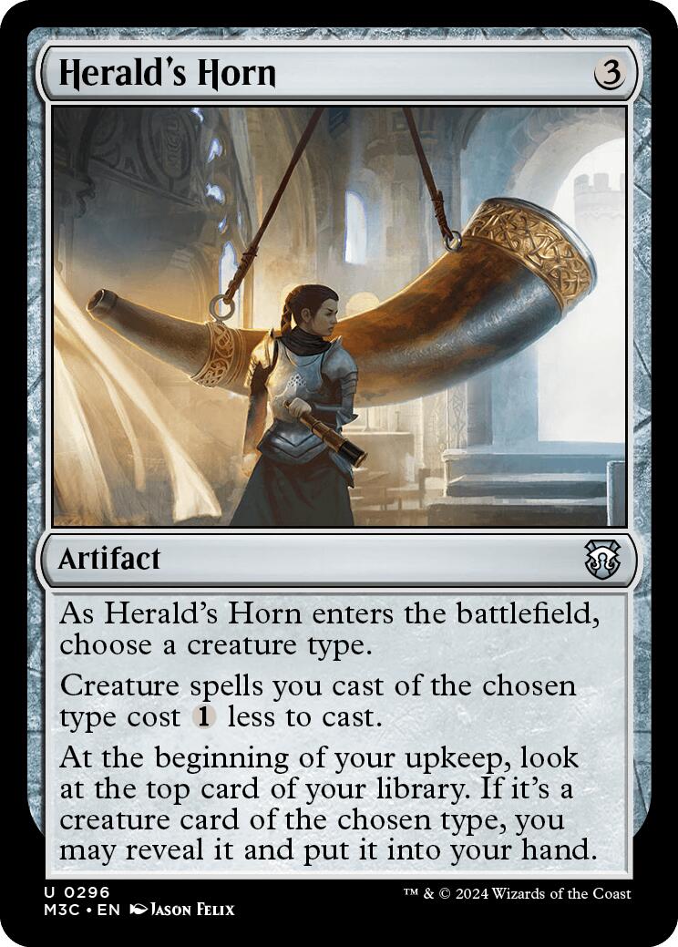 Herald's Horn [Modern Horizons 3 Commander] | Chromatic Games