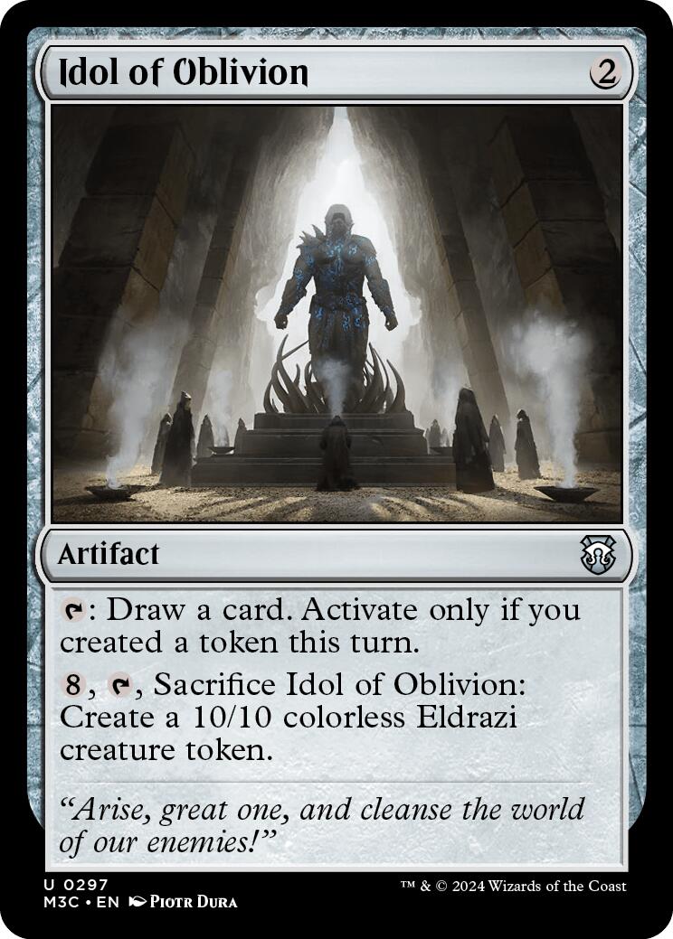 Idol of Oblivion [Modern Horizons 3 Commander] | Chromatic Games