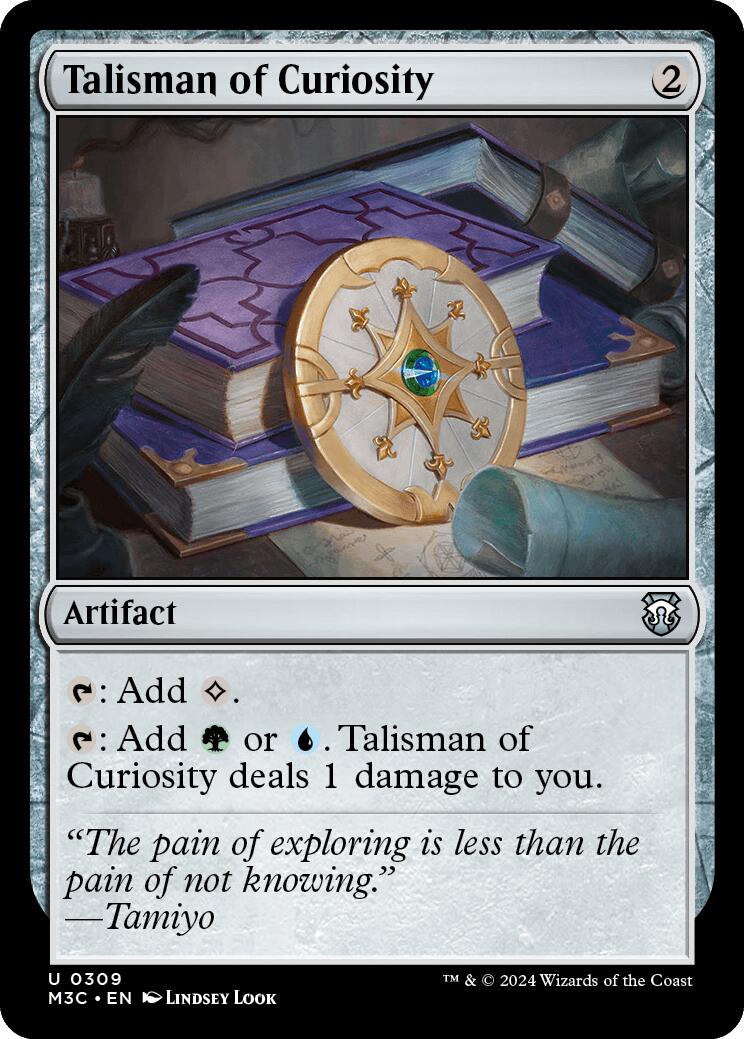 Talisman of Curiosity [Modern Horizons 3 Commander] | Chromatic Games