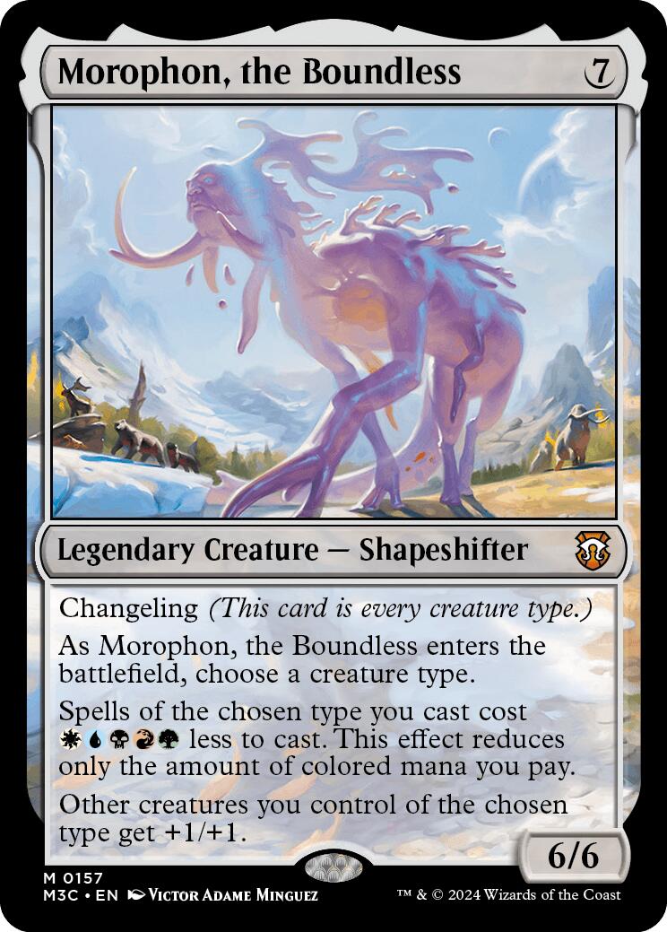 Morophon, the Boundless [Modern Horizons 3 Commander] | Chromatic Games