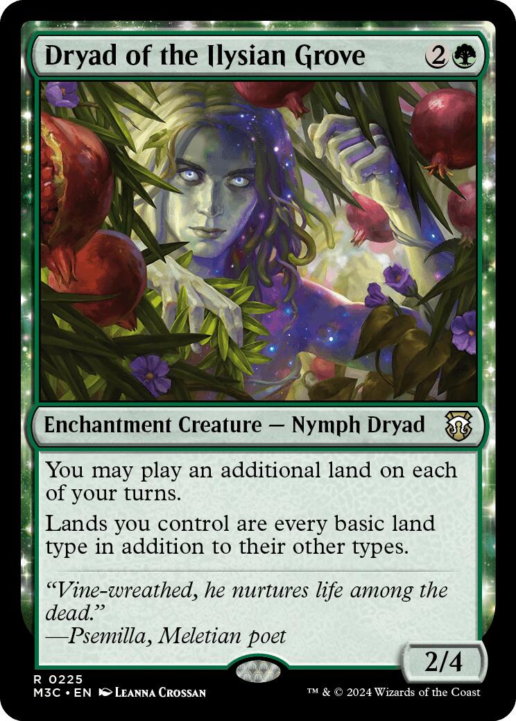 Dryad of the Ilysian Grove [Modern Horizons 3 Commander] | Chromatic Games