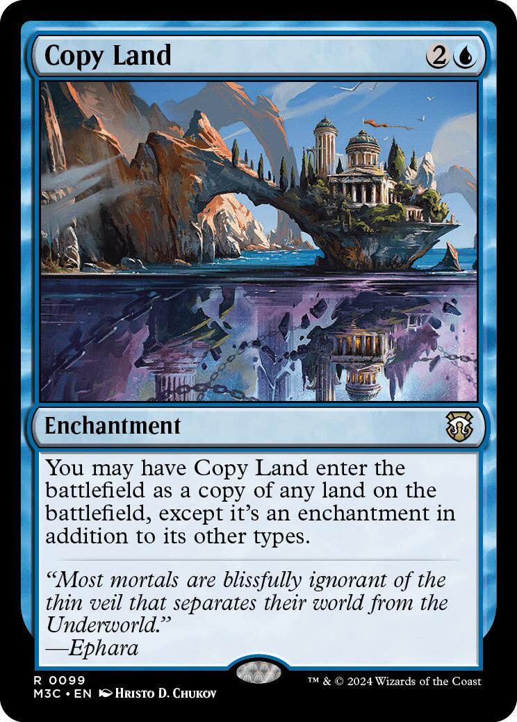 Copy Land [Modern Horizons 3 Commander] | Chromatic Games