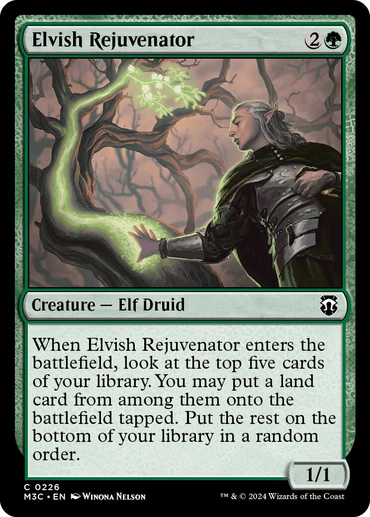 Elvish Rejuvenator [Modern Horizons 3 Commander] | Chromatic Games