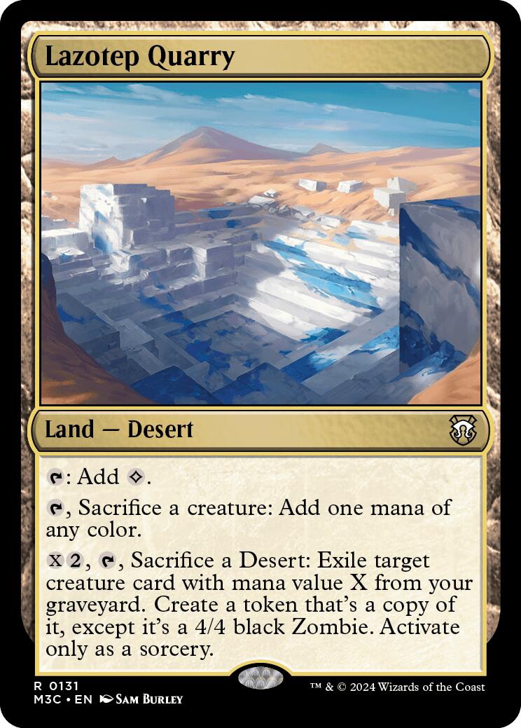 Lazotep Quarry [Modern Horizons 3 Commander] | Chromatic Games