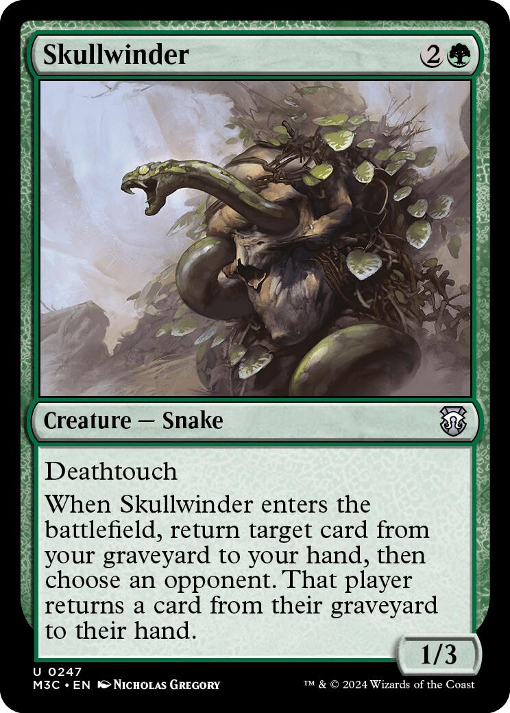 Skullwinder [Modern Horizons 3 Commander] | Chromatic Games